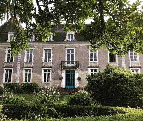 Façade du château d'Estrac - Nouvelle-Aquitaine