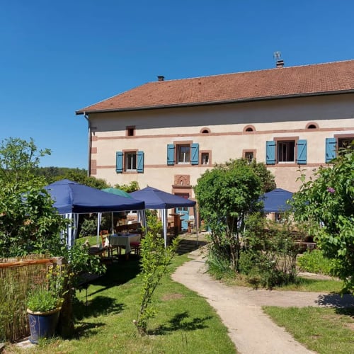 Auberge du Ruxelier Chenimenil terrasse