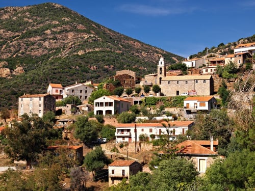 village de Partinello Corse du Sud