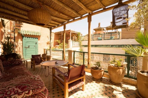 Riad Dar Kleta Marrakech - Médina salon terrasse