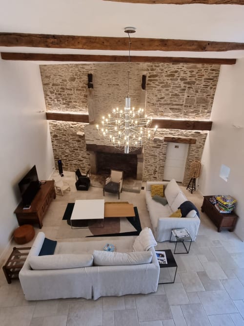  La Seigneurie des Ondes salon chambre d'hôtes Saint malo 