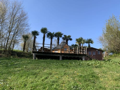 La hutte - Domaine des Laminak - Bidache - nature