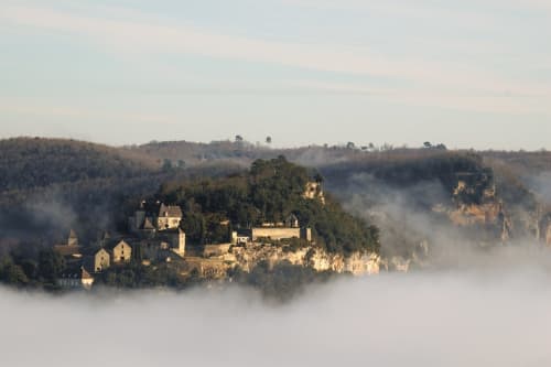 Paysages de la vallée de la Dordogne.