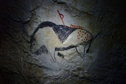 lascaux - art parietal - grottes prehistoriques - montignac - domaine de cazal - dordogne -perigord
