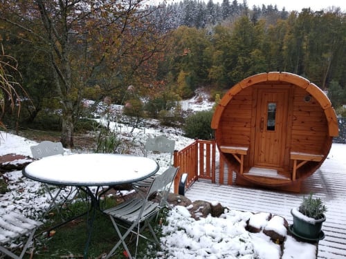 Auberge du Ruxelier Chenimenil jardin - weekend dans les Vosges