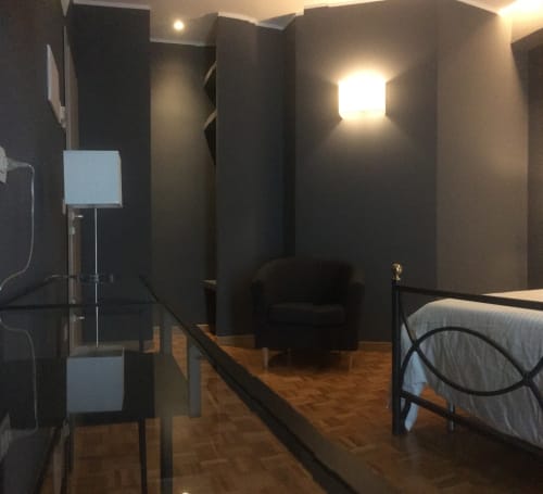 Valeriana | Robin Rooms B&B Montegranaro, Marche, calzature, shopping, outlet, Mar Adriatico, business trip, Centro Italia, camera tripla, bagno privato, letto matrimoniale