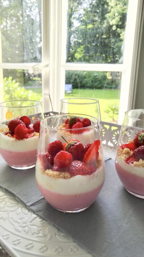 Tiramisu à la fraise - Domaine du Plessis Grimaud - Saint-Viaud - Loire-Atlantique