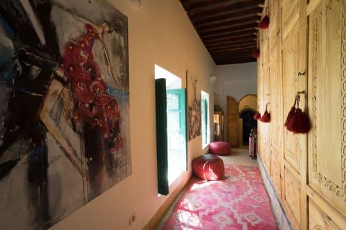 Riad Dar Kleta Marrakech - Médina couloir chambre Sahara