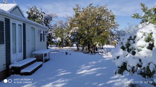 Location saisonnière - bungalow 5 personnes - La Maguette - Sault
