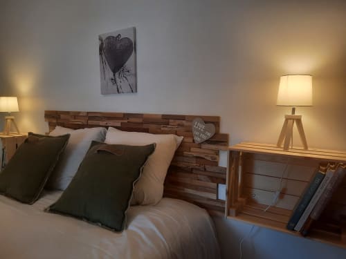 Le clos des sources - chambre double gîte la Cidrerie pour 6 - Cotentin - vacances en normandie - 