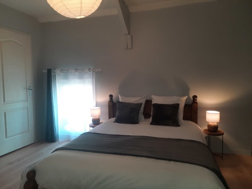 Le clos des sources - gîte La Saline pour 3  - location Calvados - vacances en normandie - Chambre double
