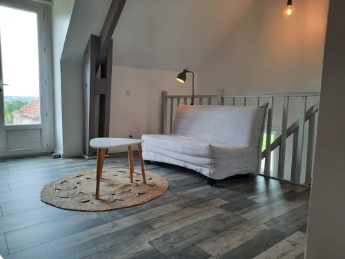 Le clos des sources - gîte La Panoramique pour 4  - location Calvados - vacances en normandie - Chambre double