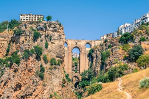 Ronda, alrededores de casas rurales El Tajo, Setenil de las Bodegas, Andalucía