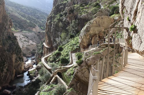 Caminito del Rey, casas rurales El Tajo, Setenil de las Bodegas, Andalucía