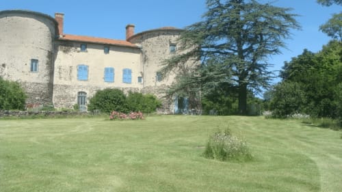 Château des Grèzes vue du jardin - Agnat
