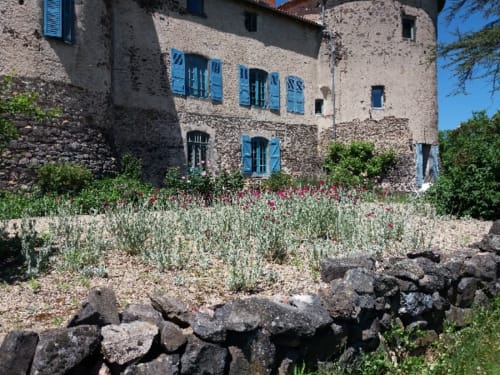 Château des Grèzes avec jardin fleuri  - Agnat