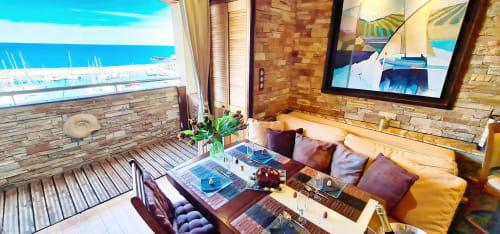 Furnished accommodation with sea view in Banyuls-sur-Mer for private rental. Comfortable luxury apartment with views of the Mediterranean coast.