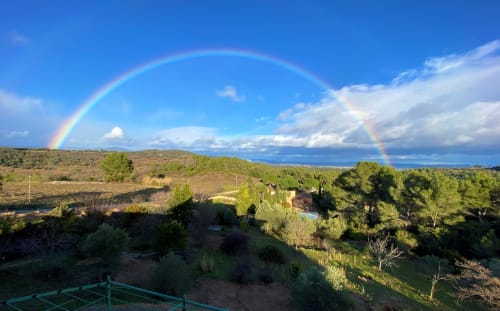 Domaine MAXXIM - Clermont L'Hérault - Maison D'hôtes - Arc en Ciel