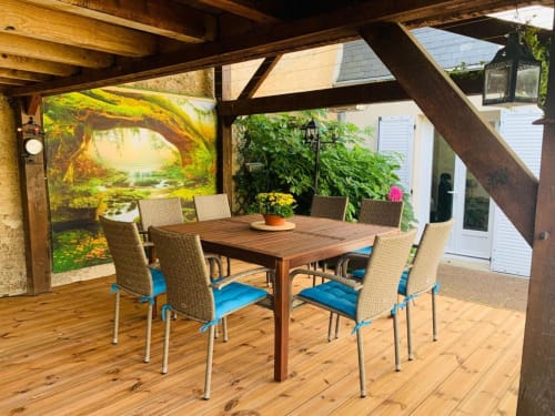 Les tourterelles - chambre d'hôtes - Vendôme, Loir et Cher - terrasse 