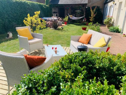 Les tourterelles - chambre d'hôtes avec terrasse jardin - Vallée de la loire