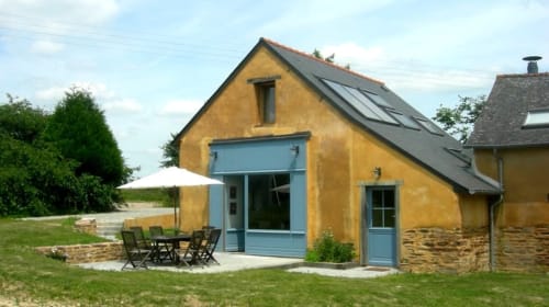 Panneaux solaires -  Gîte et chambres d'hôtes La Penhatière - Brocéliande, bretagne