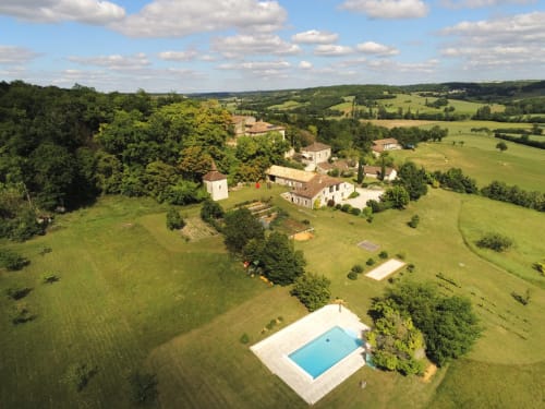 Gîte haut de gamme au coeur de l'Occitanie - proche Montcuq -Les Collines du Quercy Blanc