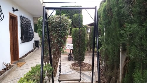 Amplio jardín en Casa Luisa a Galleira, casa con piscina privada y vistas en Ramiras, Ourense