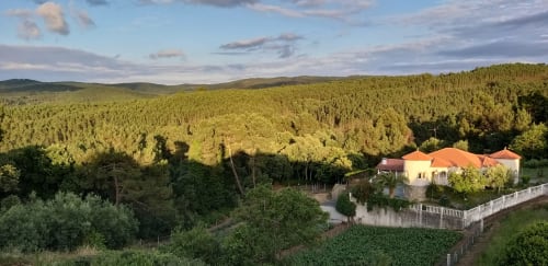 Preciosas vistas Castros de Trelle - Casa Luisa a Galleira, casa con piscina privada y vistas en Ramiras, Ourense