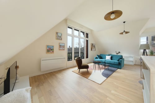 Grand salon lumineux locations deluxe baie de somme