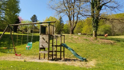 Children’s playground at Domaine du Cardou