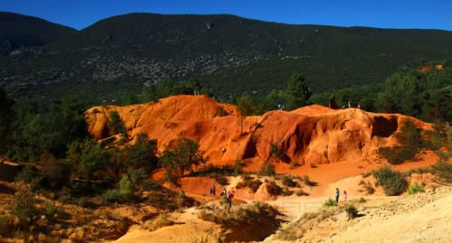 Le Colorado provençal - les Terrasses de la Roque Alric