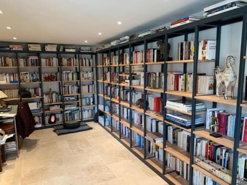 La bibliothèque.