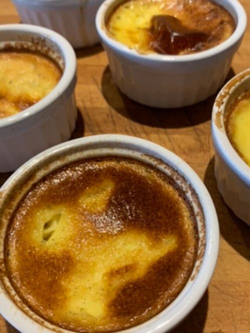 Une crème aux oeufs en dessert?