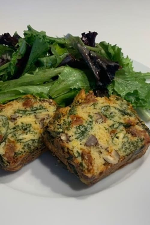 Un cake au chou kale, en direct depuis le potager de L'En vert du Monde.