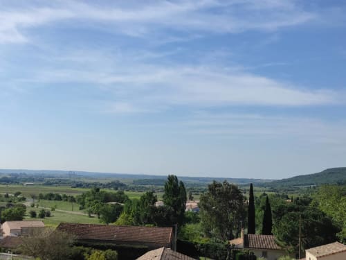 Maison d'hôtes Coeur d'Hérault - Chambre triple vue campagne  - Péret