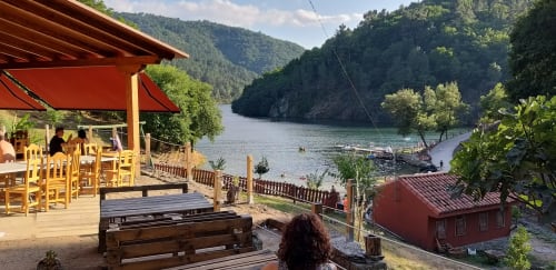 Rutas náuticas - Casa Luisa a Galleira, casa con piscina privada y vistas en Ramiras, Ourense