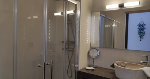 Maison d'hôtes Coeur d'Hérault - Chambre d'hôtes triple avec sdb  - Hérault