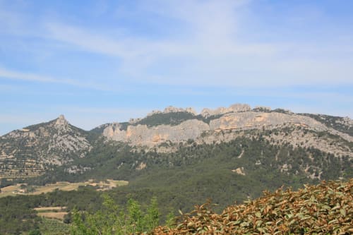 Les Terrasses De La Roque Alric - vue sur les montagnes