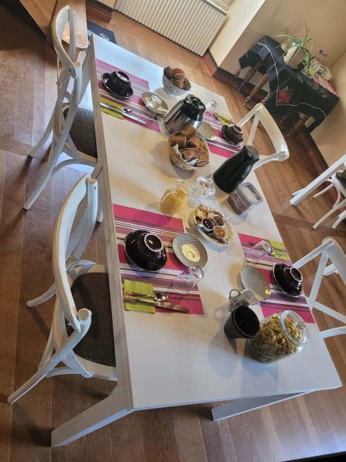 Petit-déjeuner Le Moulin de Bois Coûtant - Chambres d'hôtes Poitiers