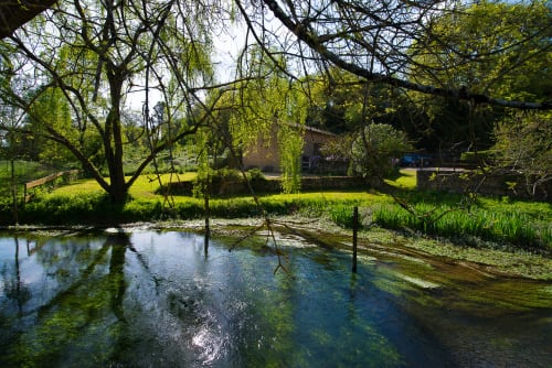 Extérieur du Moulin de Bois Coûtant - Rivière 