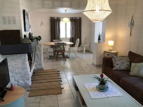 séjour en famille maylou baan face étang de thau et bord de mer à marseillan plage 