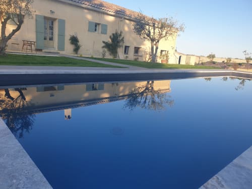 Bed and Breakfast -  Le mas des Poules, piscine