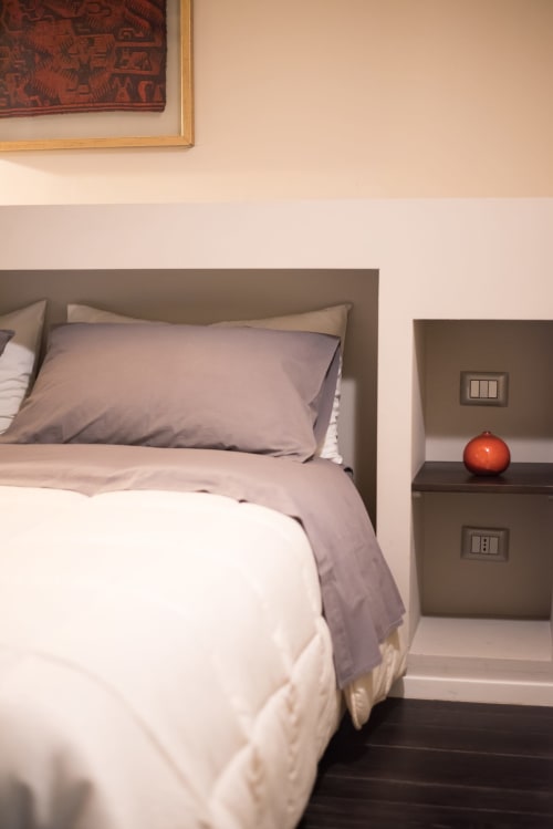Federico II | Corte Capomazza Apartments Naples, 4 people, double bed, living room, kitchen, private bath, shower, hammam, relaxing, 2 floors, quadruple