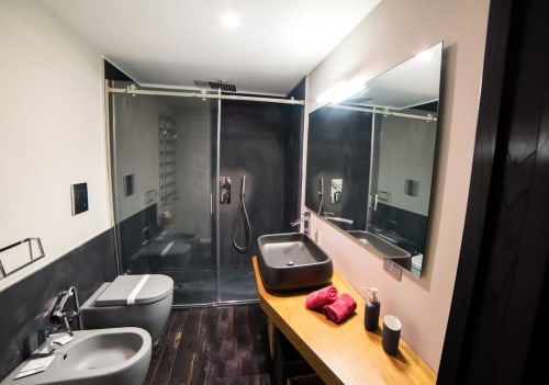 Federico II | Corte Capomazza Apartments Naples, 4 people, double bed, living room, kitchen, private bath, shower, hammam, relaxing, 2 floors, quadruple