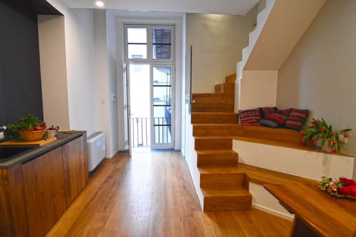 Vittoria | Corte Capomazza Apartments Naples, 4 people, double bed, double bed, living room, kitchen, private bathroom, shower, 2 floors, whirlpool shower, quadruple