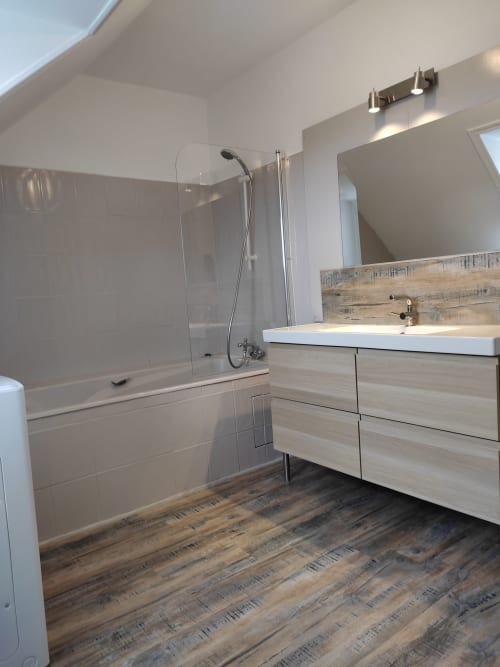 vacances avec salle de bain - camping des abers