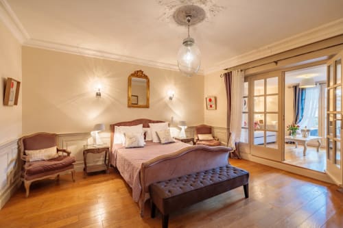 suite luxe terrasse 2, 3  ou 4 personne hôtel la suite Villeneuve les avignon