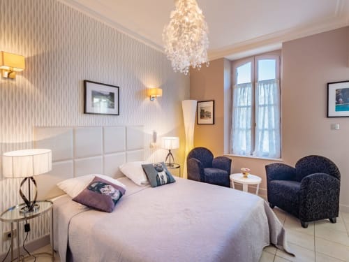 chambre double vue jardin hôtel la suite Villeneuve les Avignon