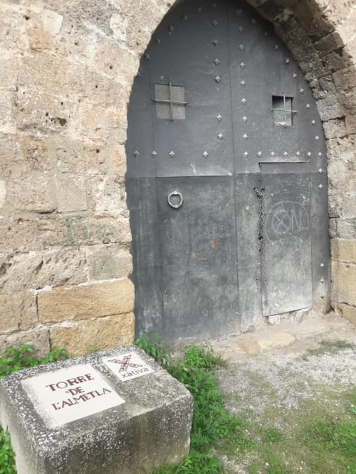 Alrededores de Camino al Castillo Xàtiva, España