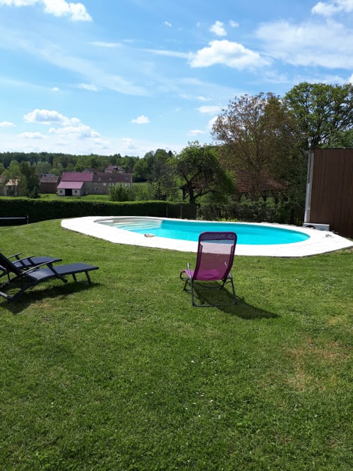 Maison d'hôtes avec piscine - Chez Nathalie et Jean-Claude - vacances proche Aubusson